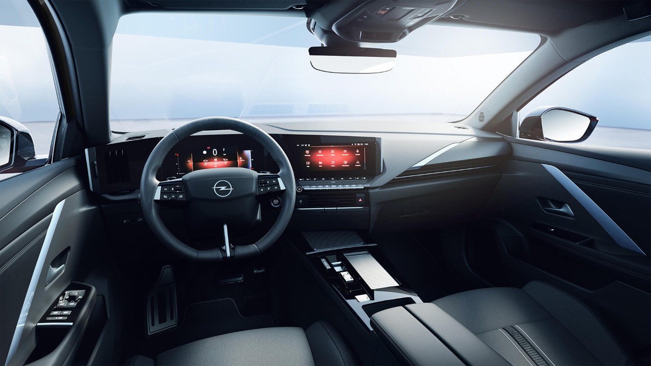 Opel, Astra, Hatchback, notranjost, armaturna plošča, Pure Panel