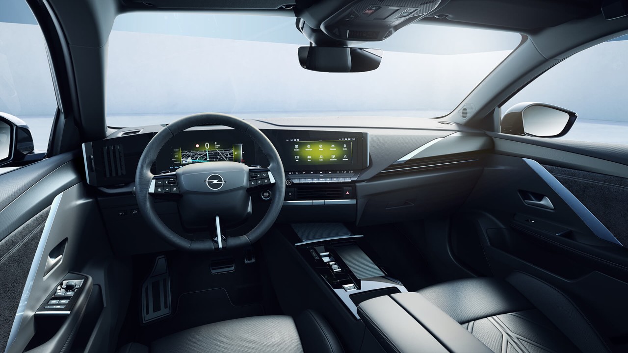 Opel, Astra, Hatchback, Hybrid, Interior, armaturna plošča, Pure Panel